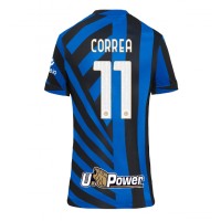 Camisa de Futebol Inter Milan Joaquin Correa #11 Equipamento Principal Mulheres 2024-25 Manga Curta